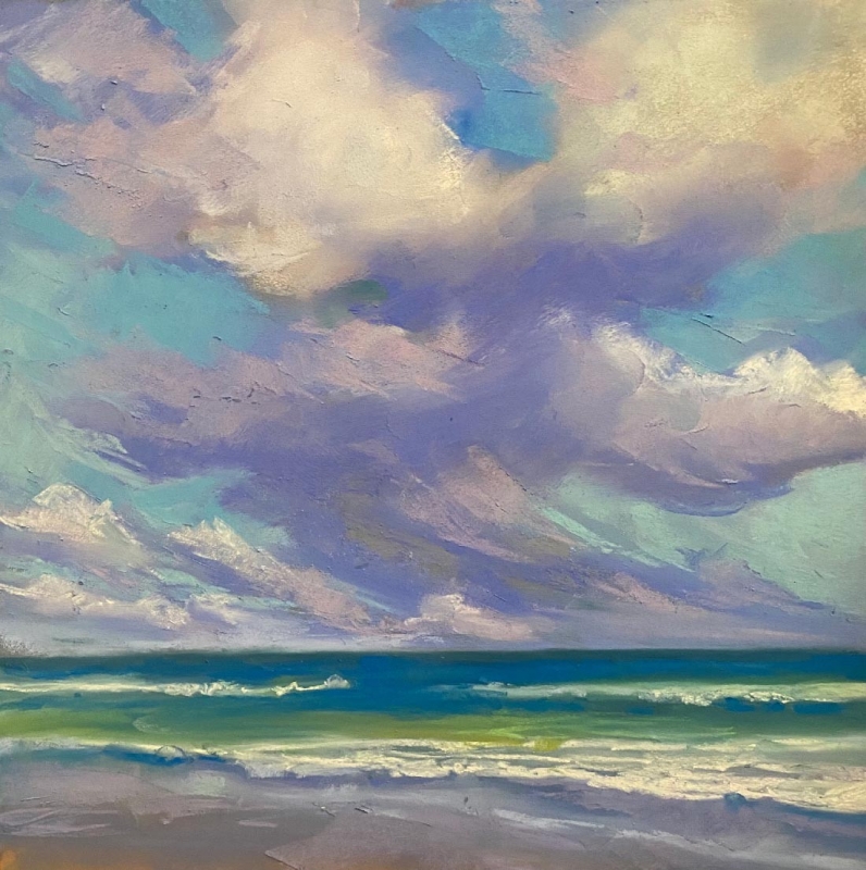 Lavender Sky by artist Carolyn Kilday
